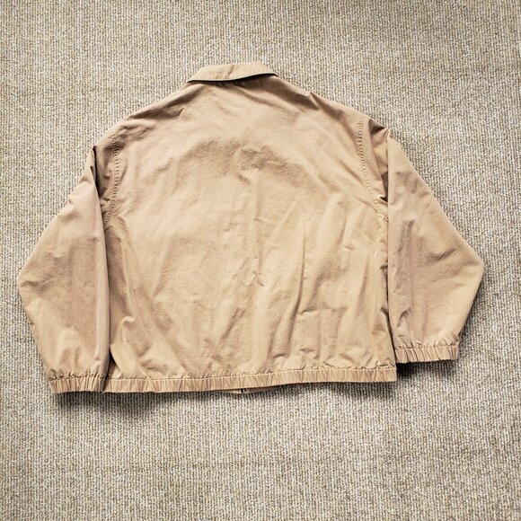 Vintage Polo Ralph Lauren Bi-Swing Jacket 2X Big Khaki Tan Harrington Bomber - Picture 3 of 11